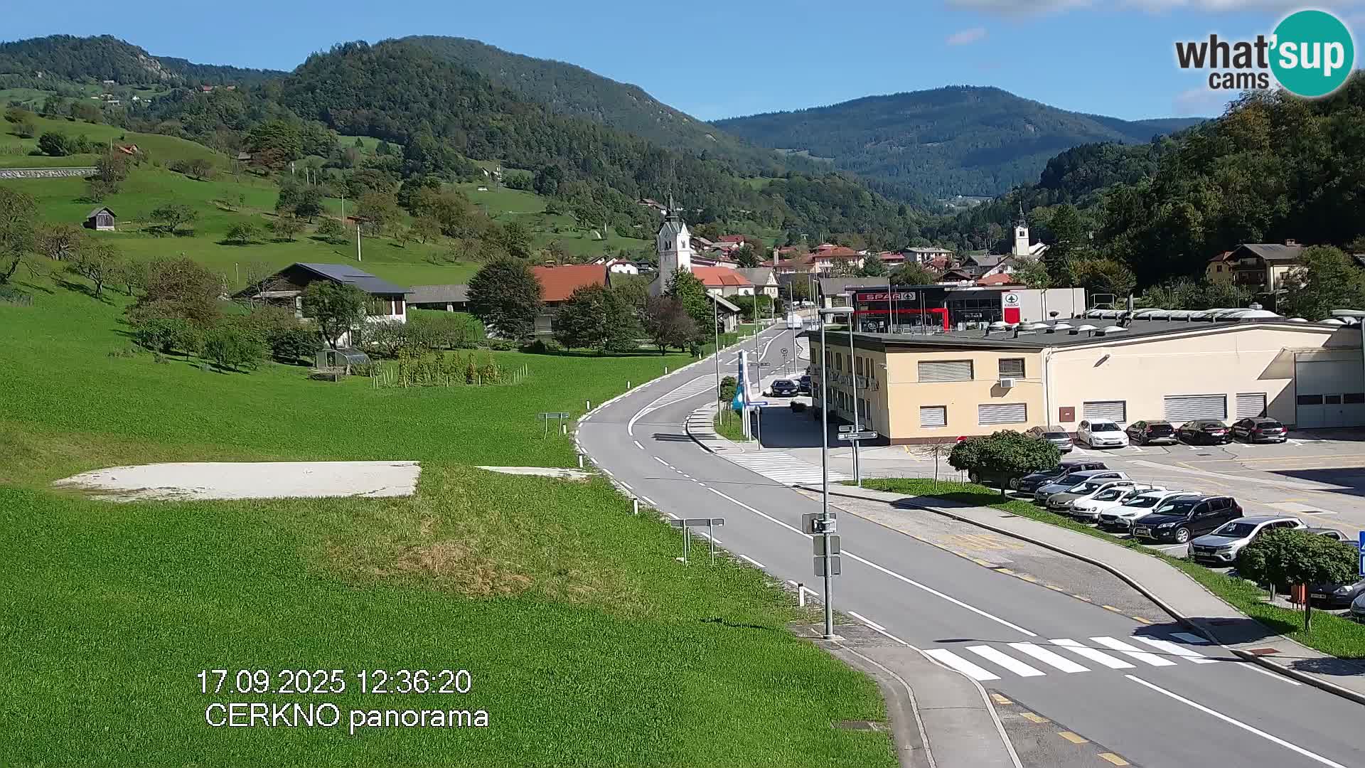 Cerkno vhod v mesto