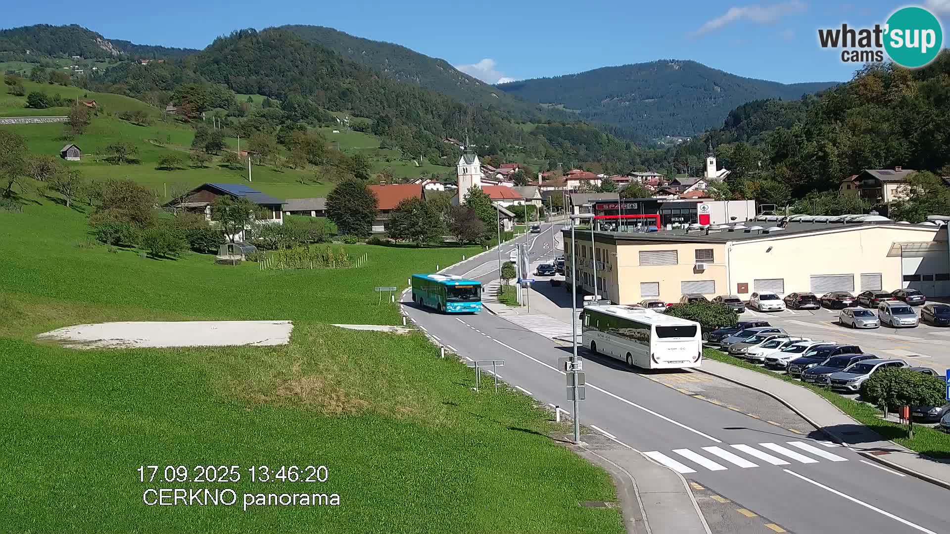 Cerkno ulaz u grad – Kamera uživo