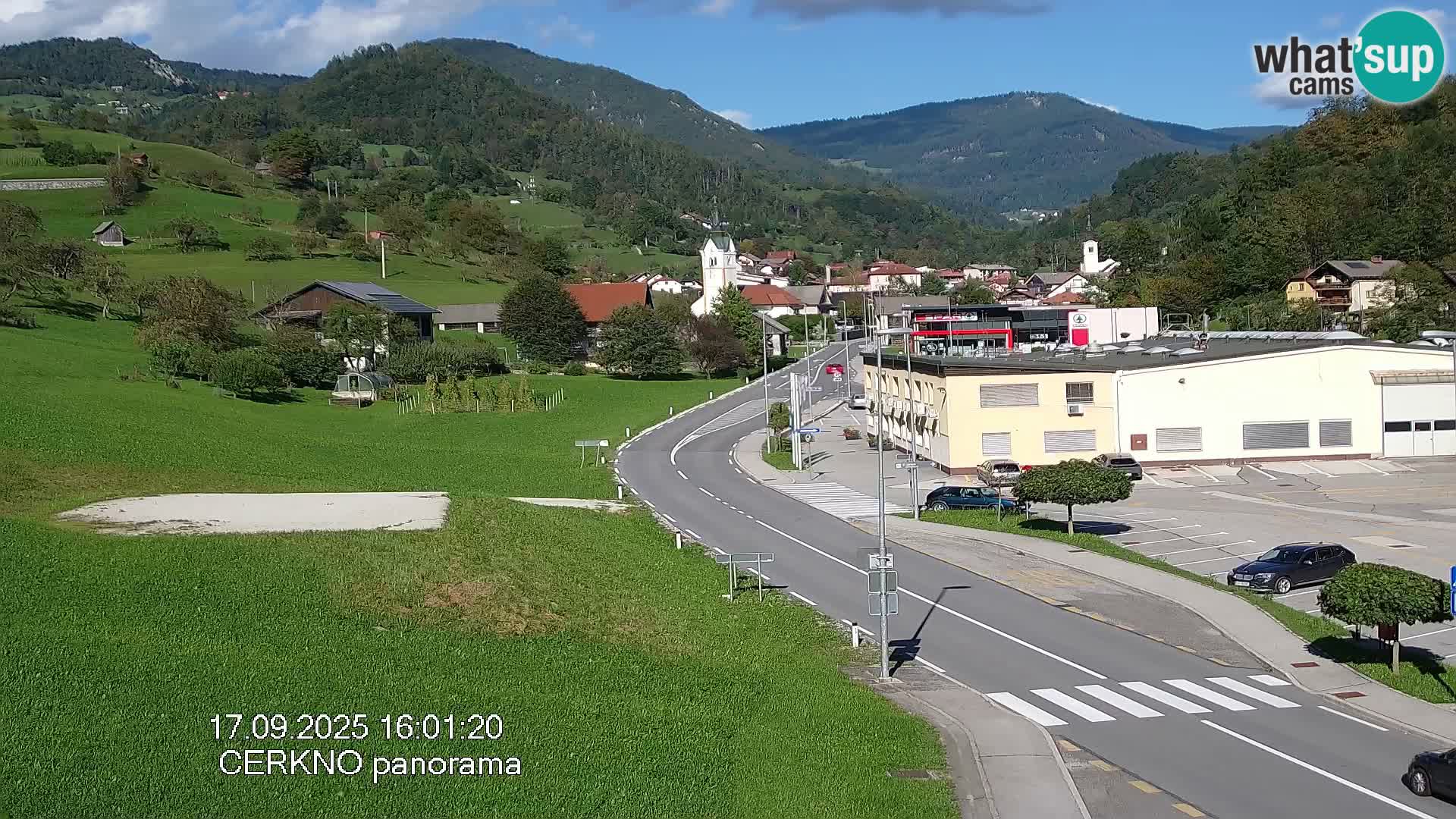 Webcam Ingresso Città di Cerkno