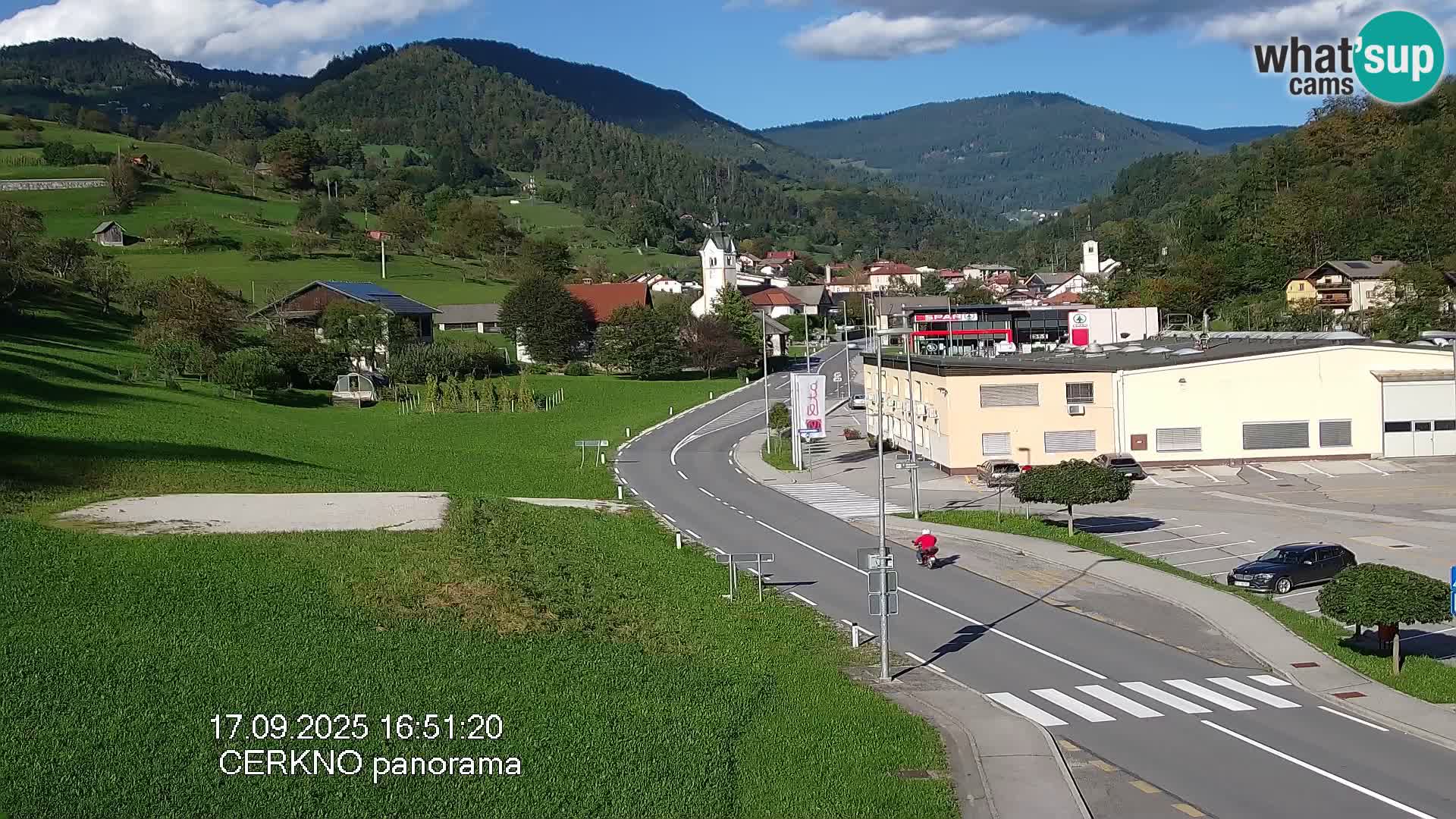 Webcam Ingresso Città di Cerkno