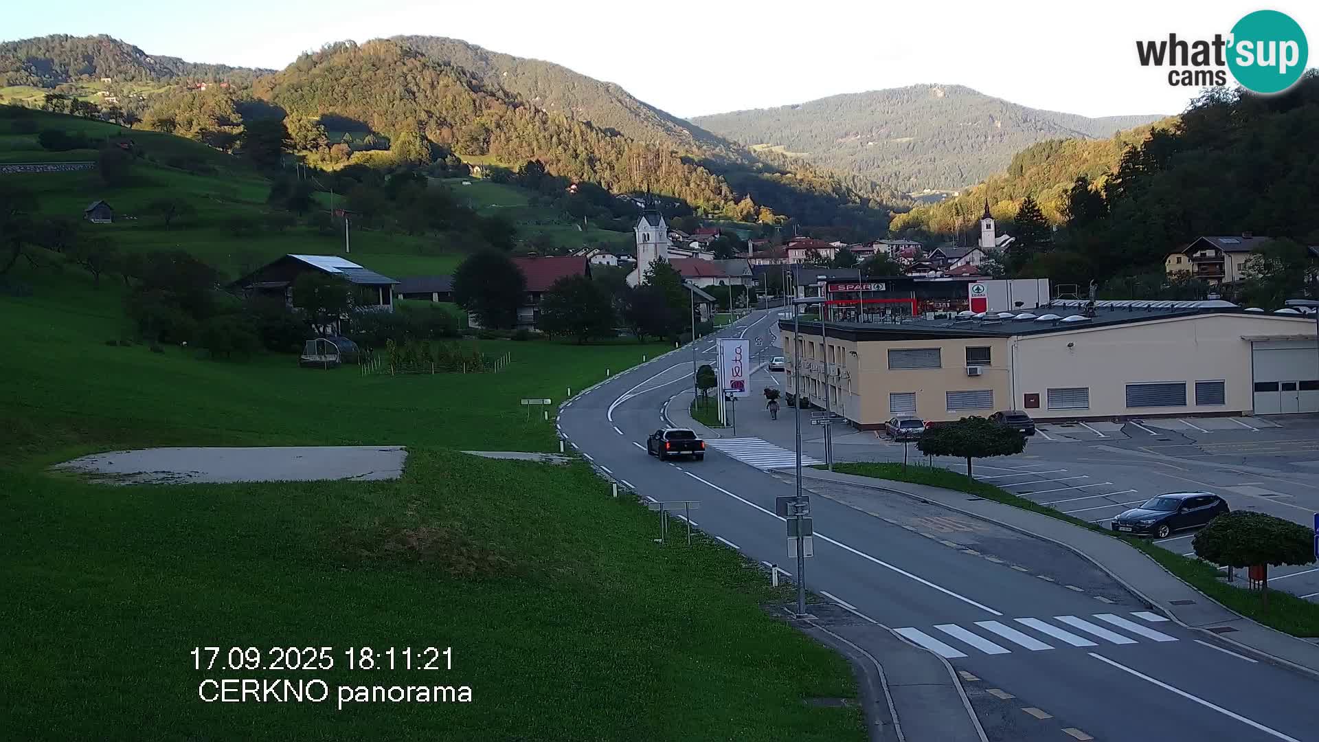 Webcam Ingresso Città di Cerkno