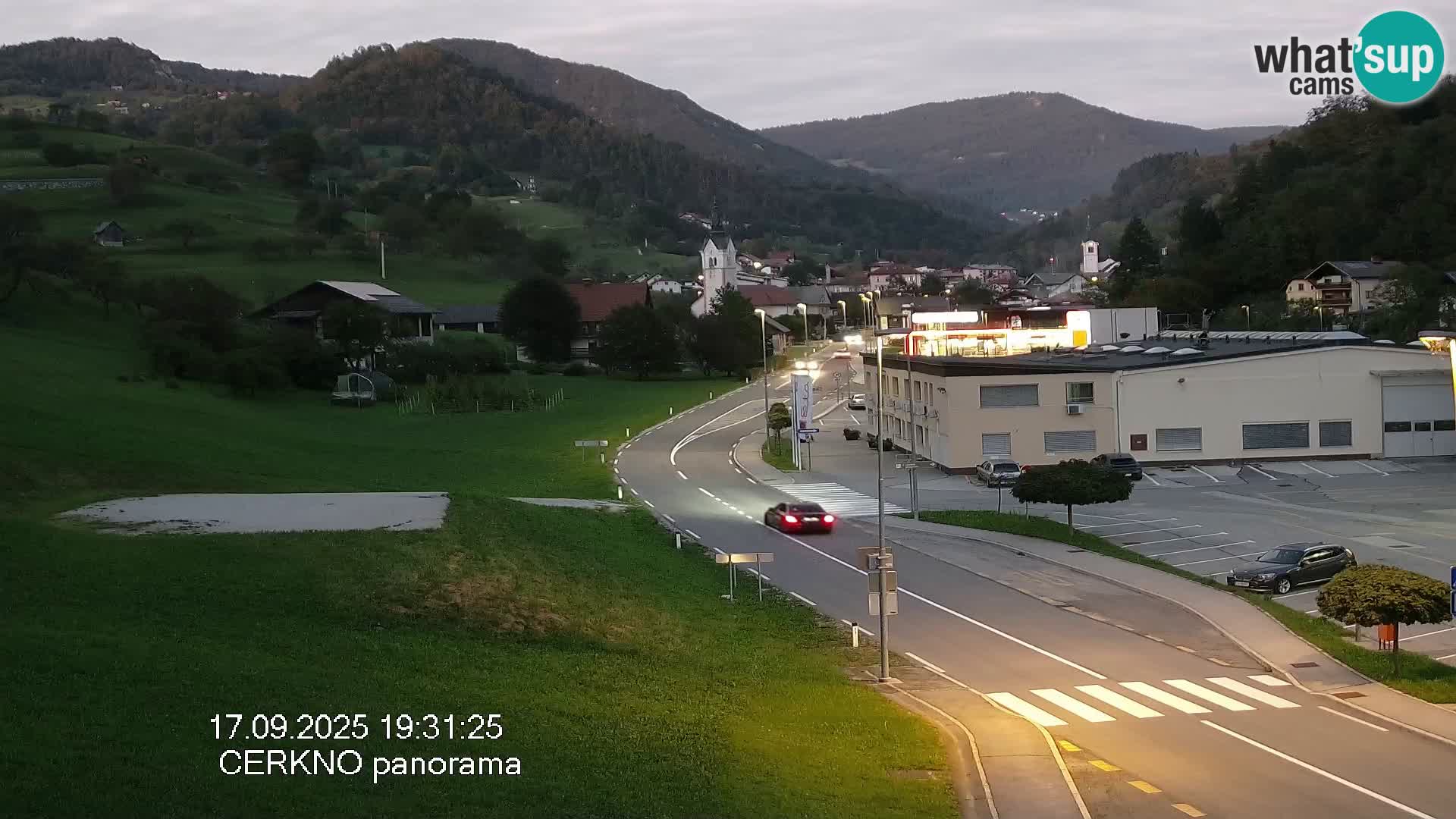 Webcam Ingresso Città di Cerkno