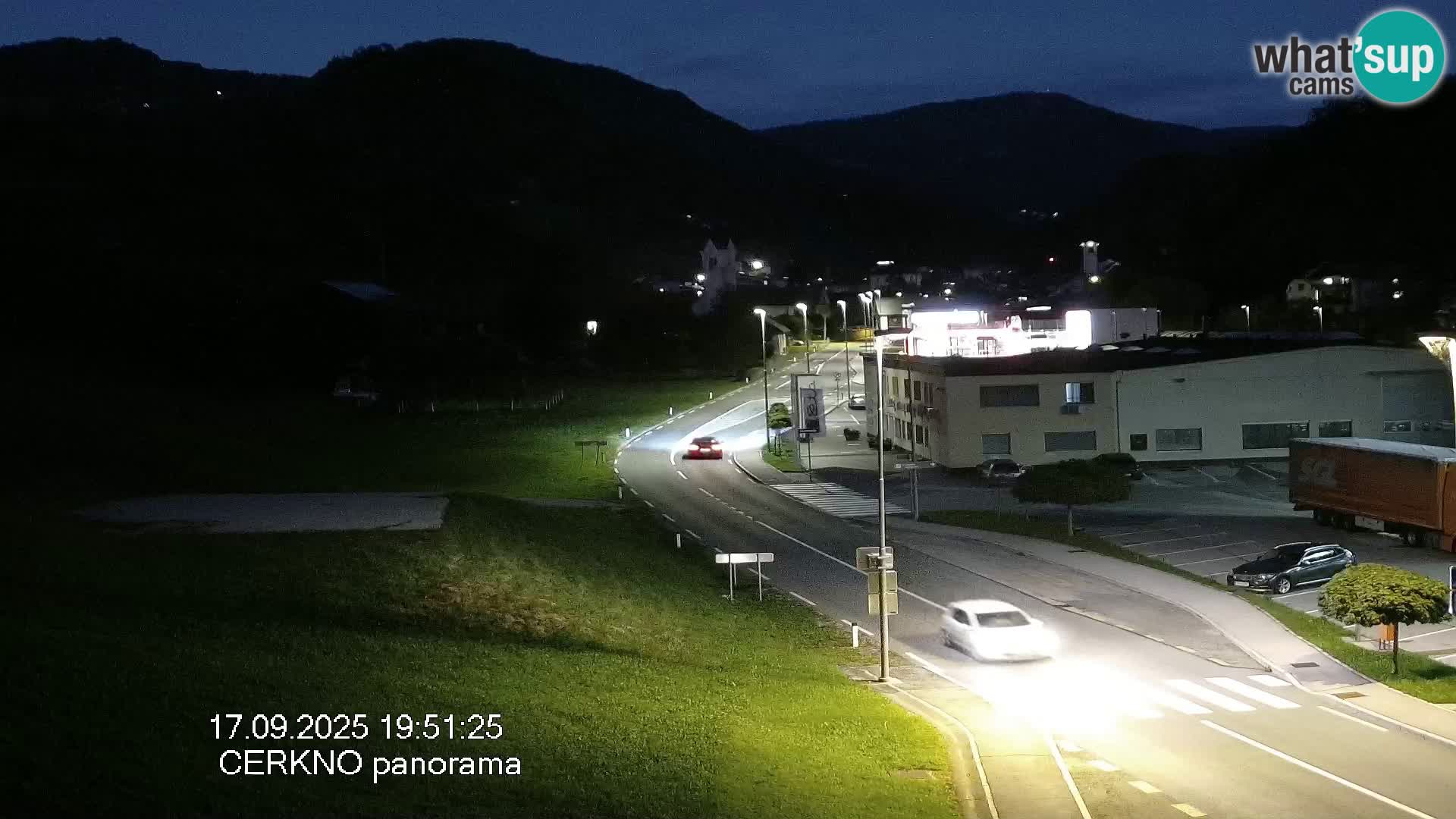 Cerkno ulaz u grad – Kamera uživo