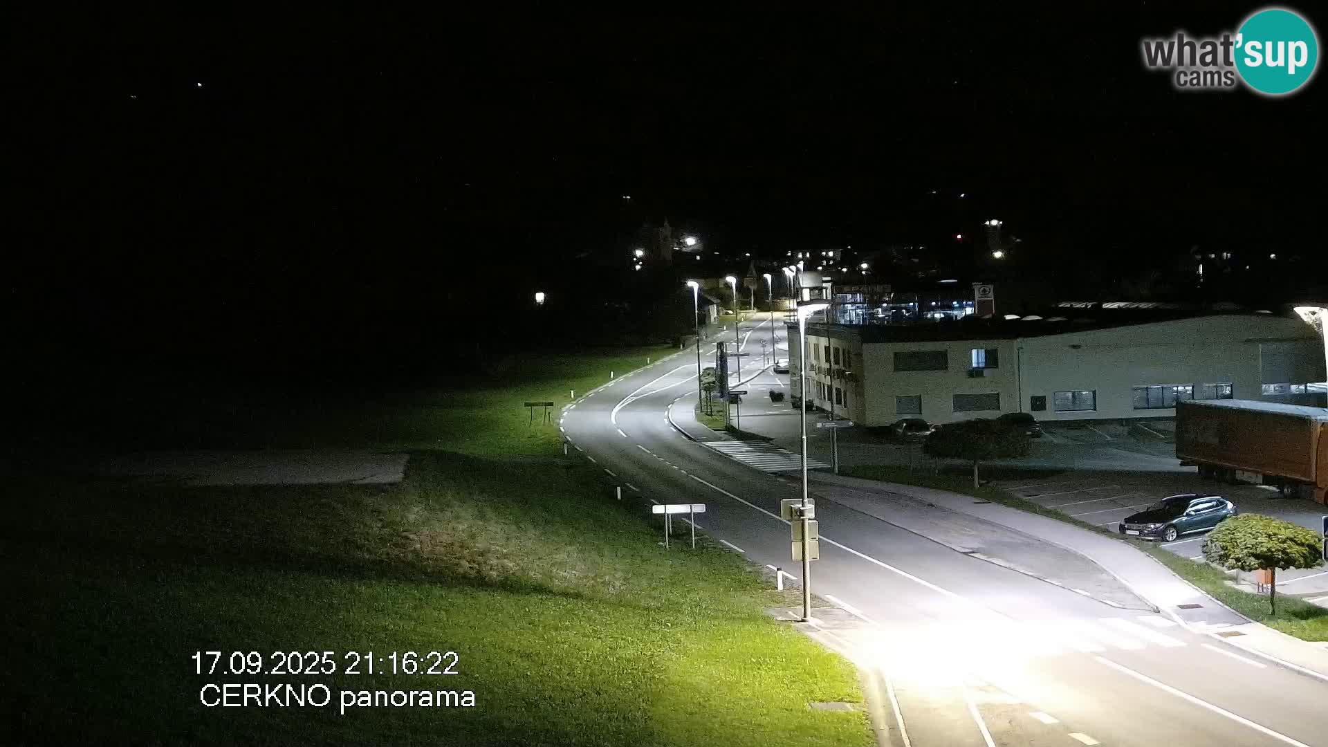 Cerkno ulaz u grad – Kamera uživo