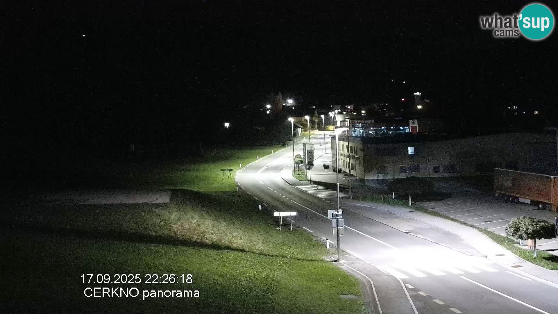 Cerkno Stadteingang Live-Webcam