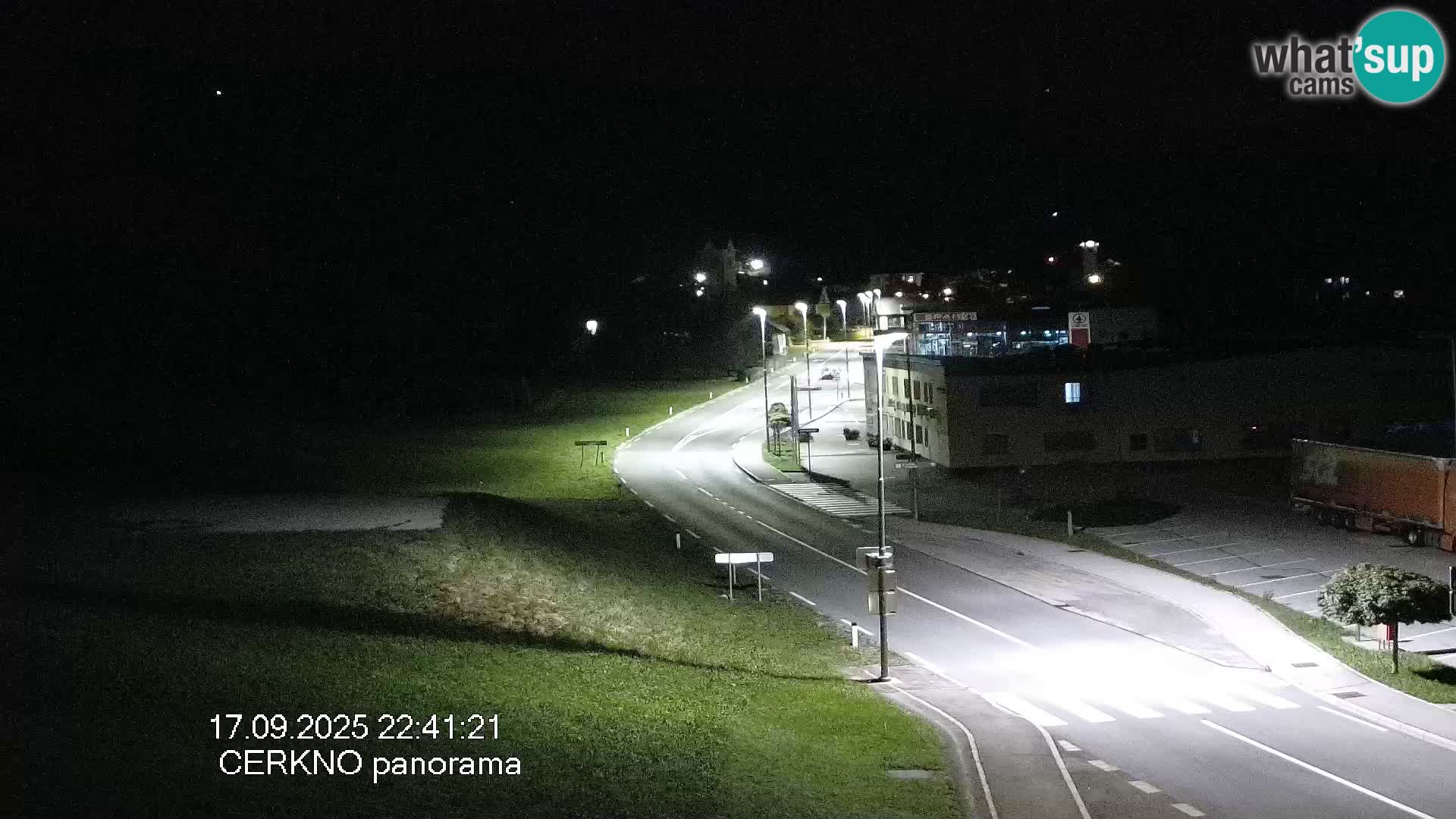Cerkno ulaz u grad – Kamera uživo