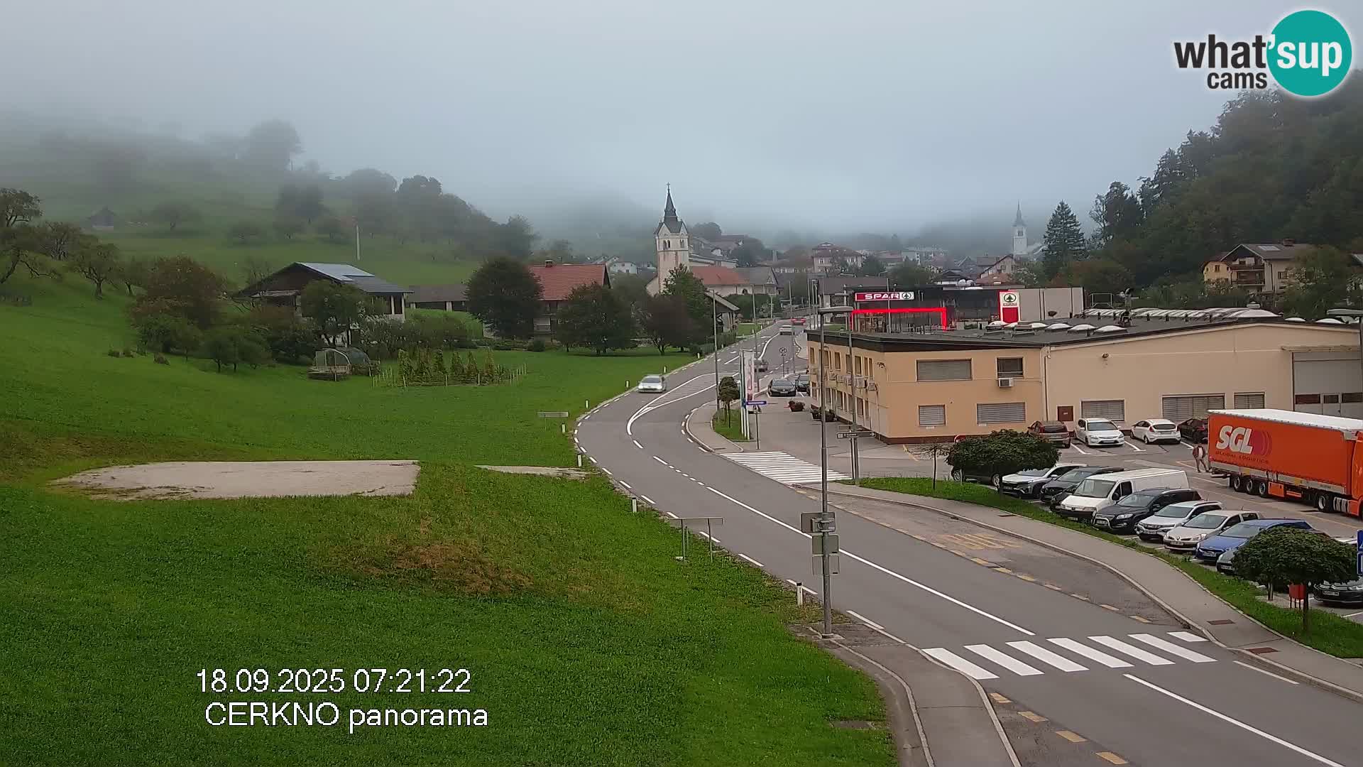 Cerkno Stadteingang Live-Webcam