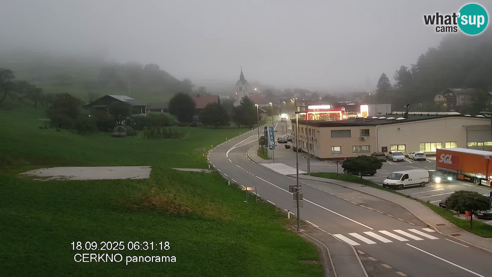 Cerkno ulaz u grad – Kamera uživo