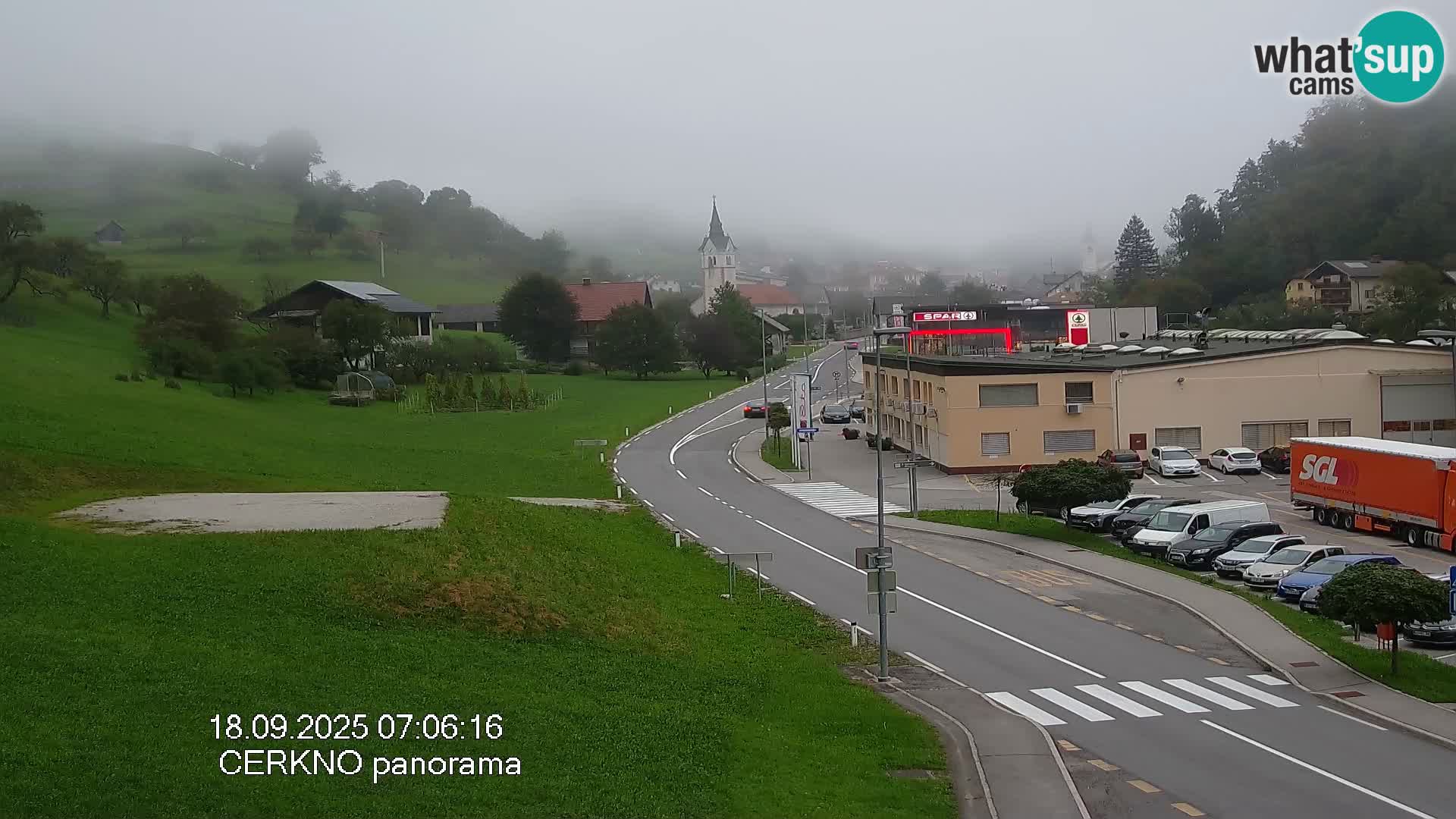 Webcam Ingresso Città di Cerkno
