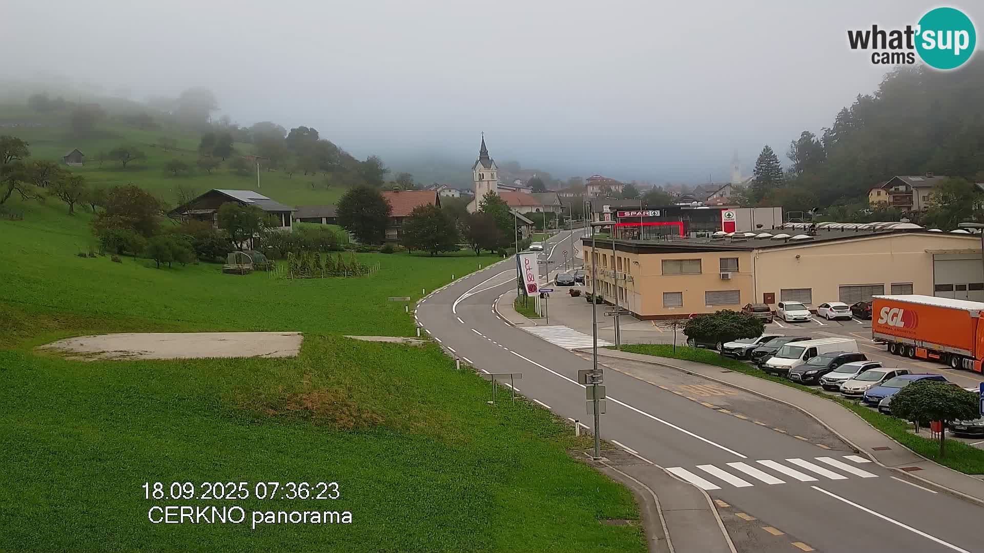 Webcam Ingresso Città di Cerkno