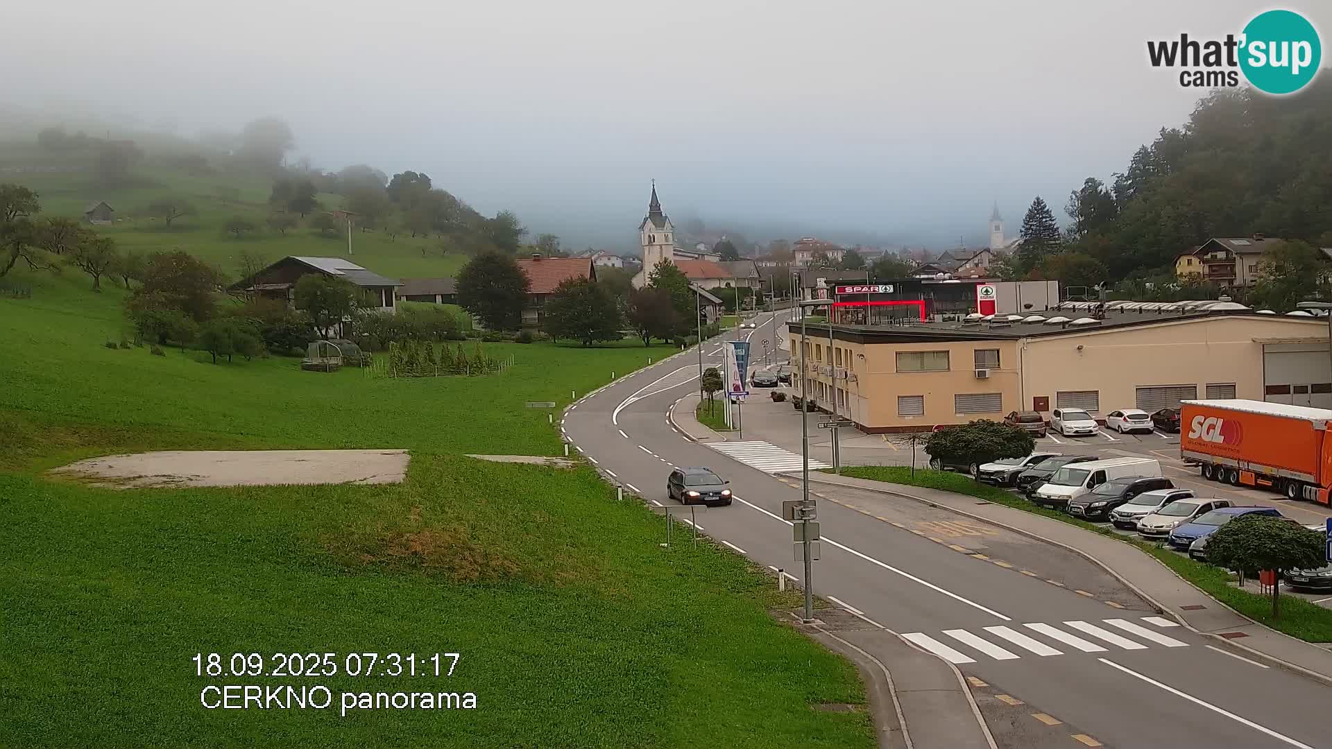 Cerkno Stadteingang Live-Webcam