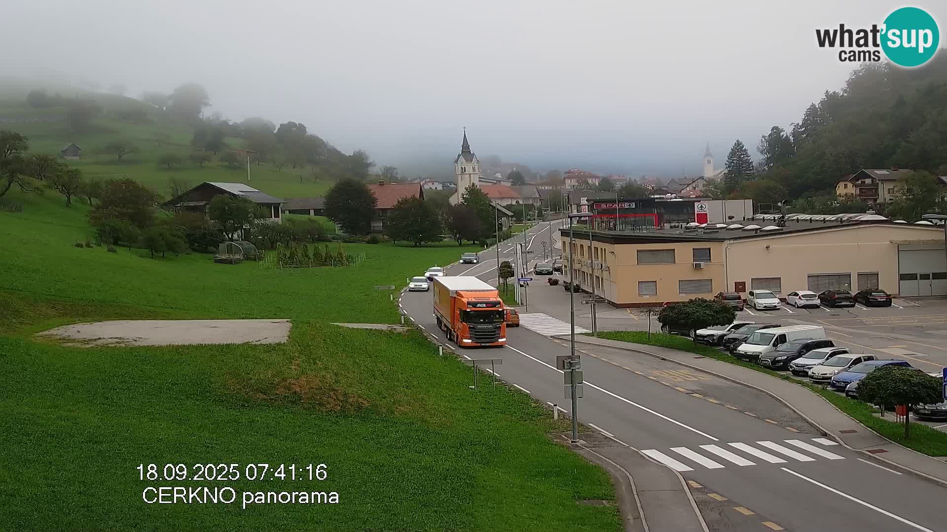 Webcam Ingresso Città di Cerkno