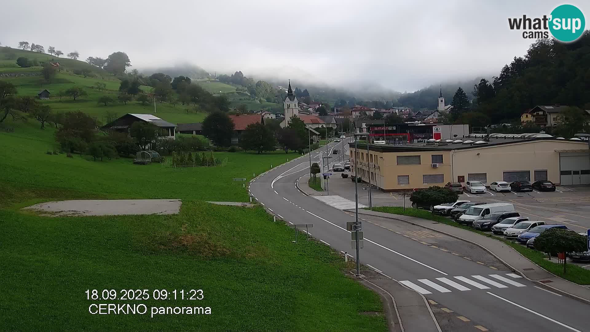 Webcam Ingresso Città di Cerkno