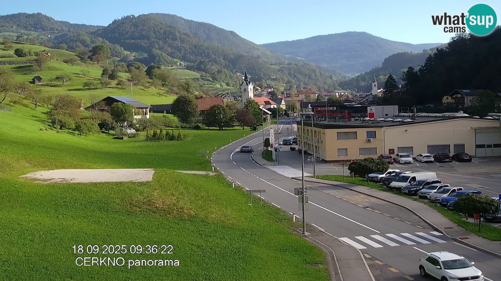 Cerkno vhod v mesto