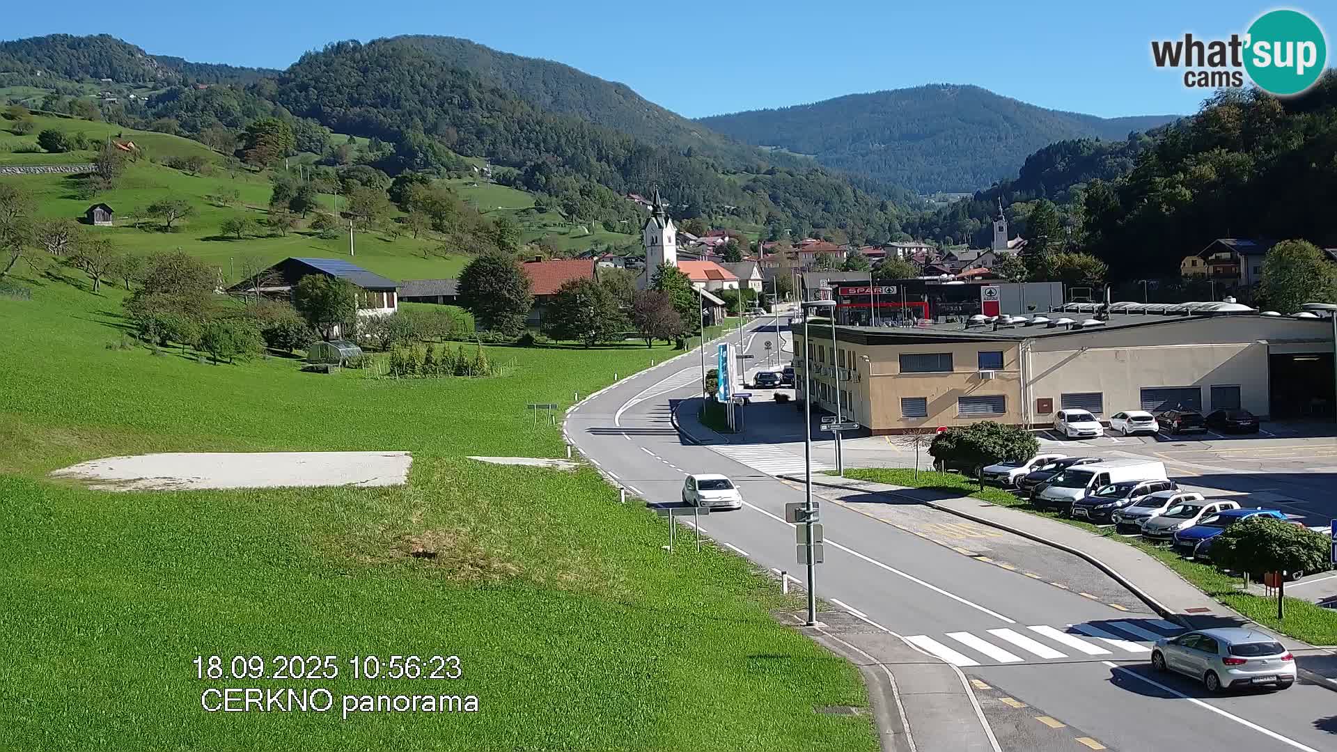 Cerkno vhod v mesto
