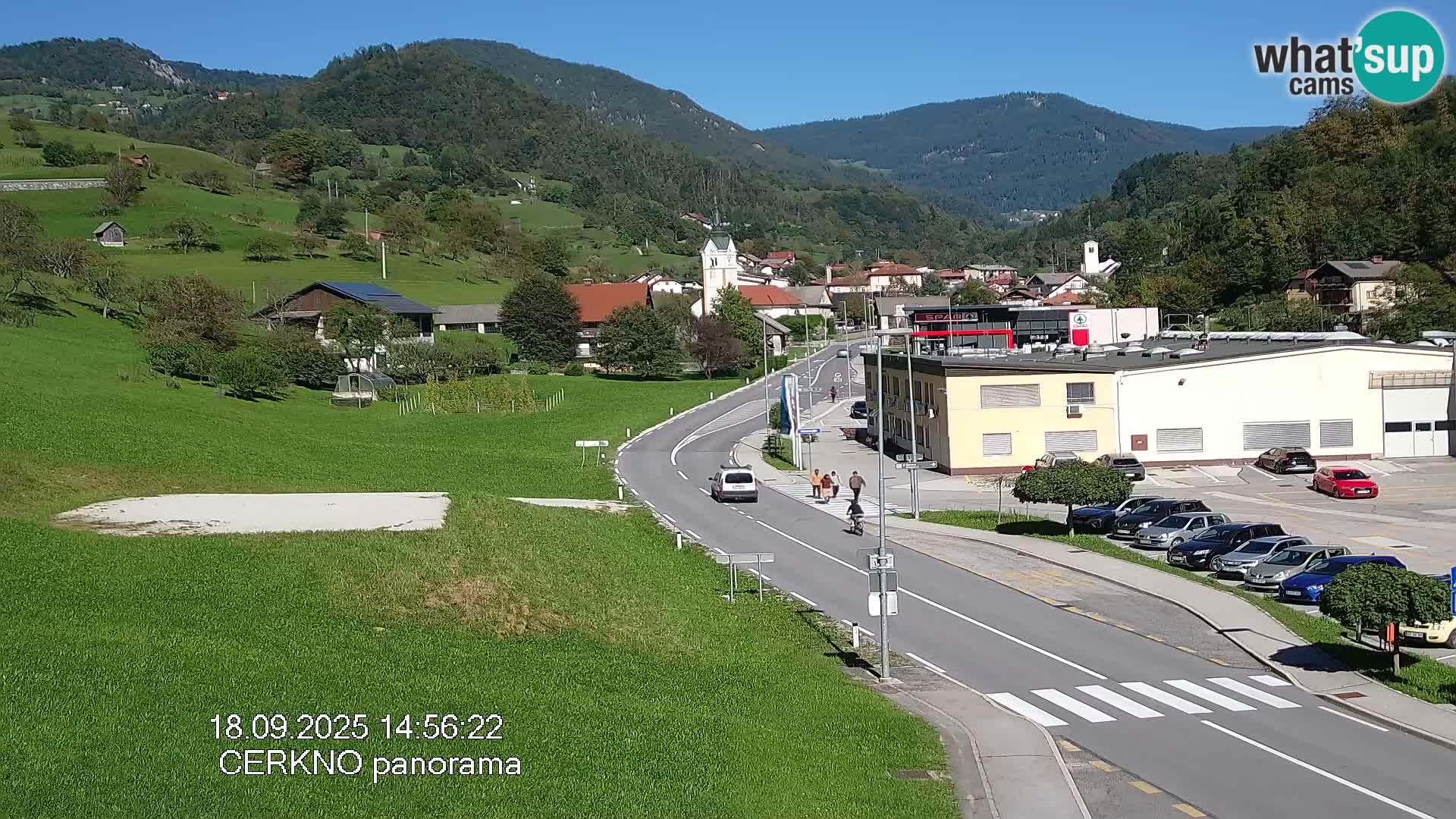 Cerkno vhod v mesto