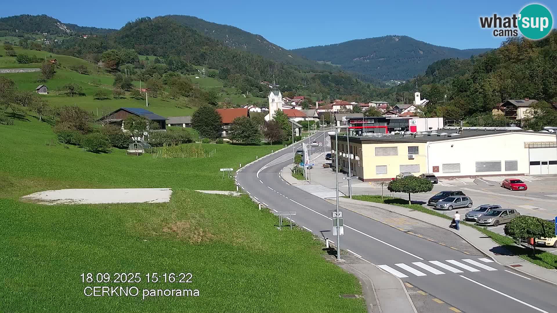 Webcam Ingresso Città di Cerkno