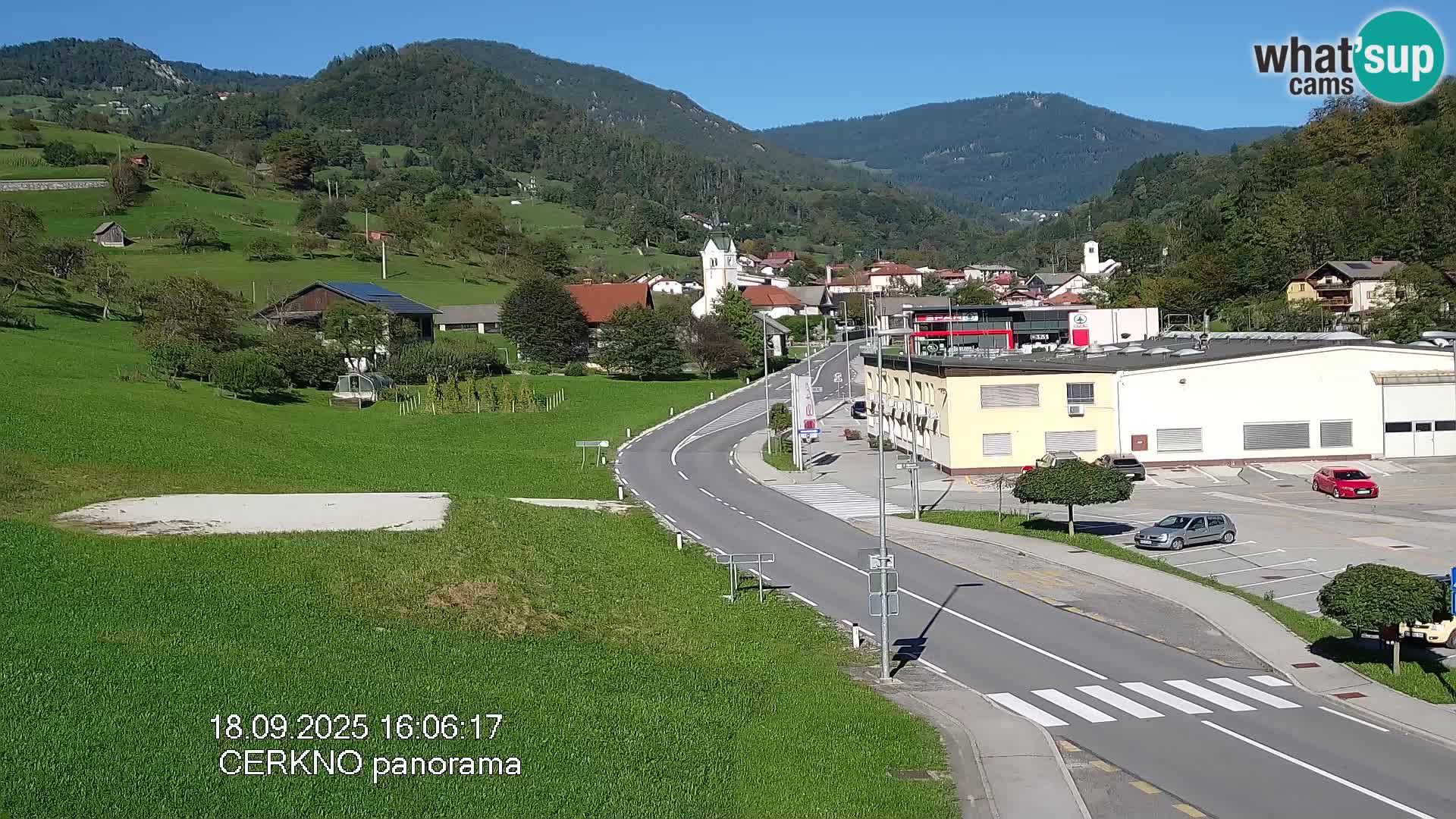 Webcam Ingresso Città di Cerkno