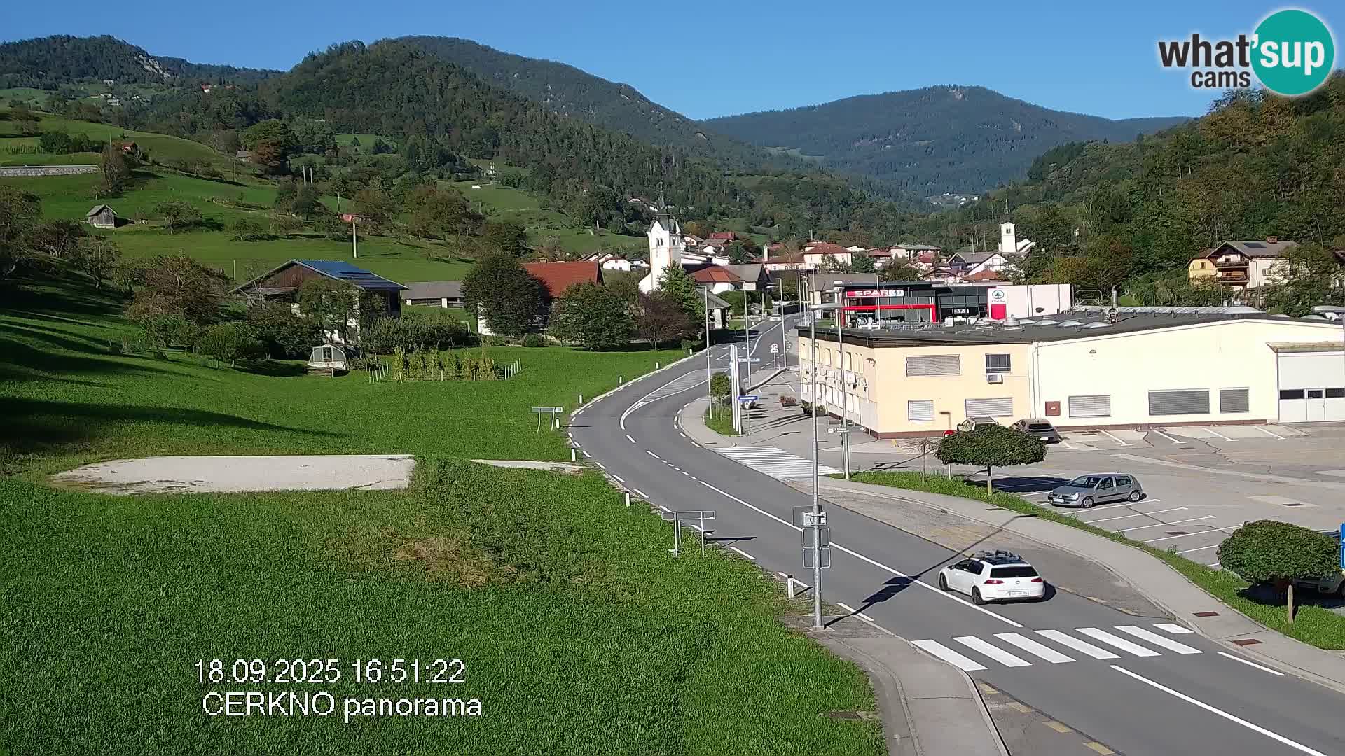 Cerkno vhod v mesto