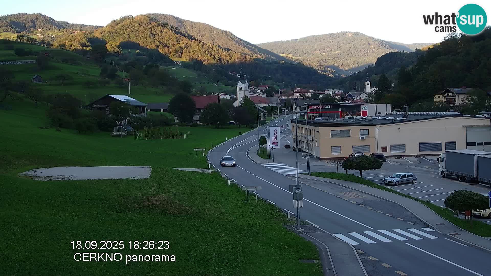 Cerkno vhod v mesto