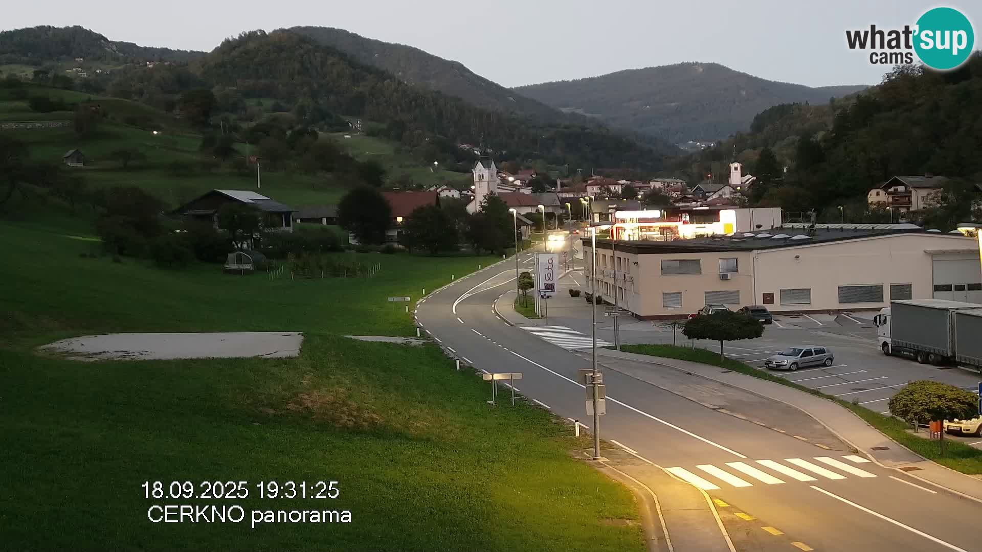 Cerkno Stadteingang Live-Webcam