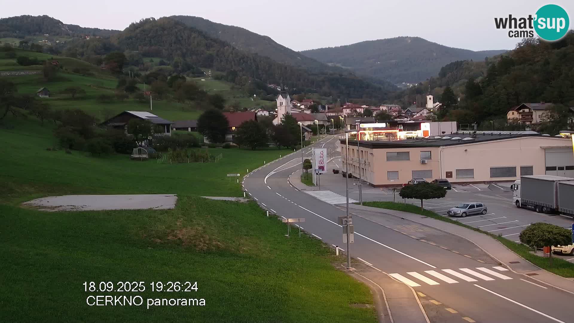 Webcam Ingresso Città di Cerkno