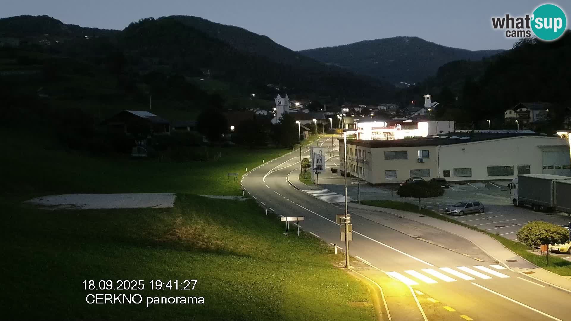 Webcam Ingresso Città di Cerkno