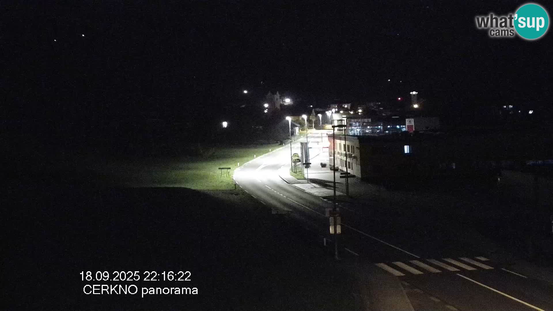 Cerkno ulaz u grad – Kamera uživo