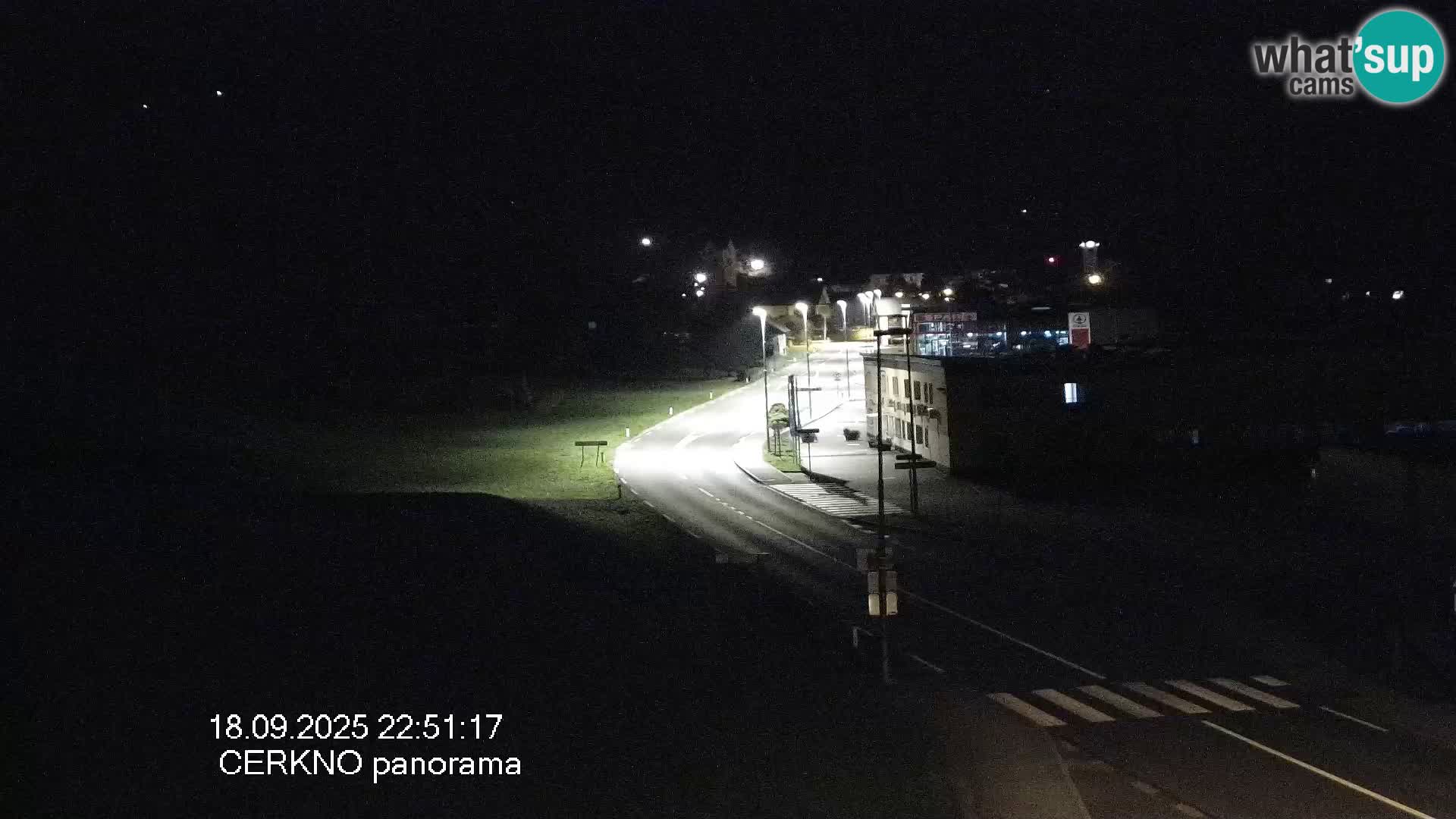 Cerkno ulaz u grad – Kamera uživo