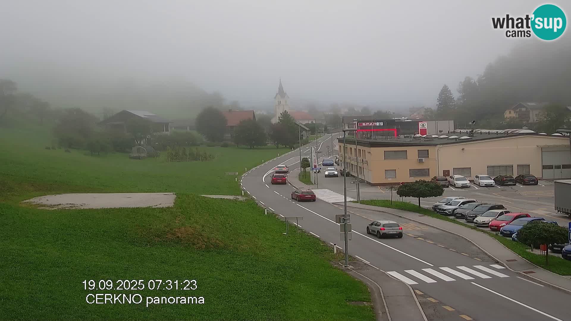 Cerkno ulaz u grad – Kamera uživo