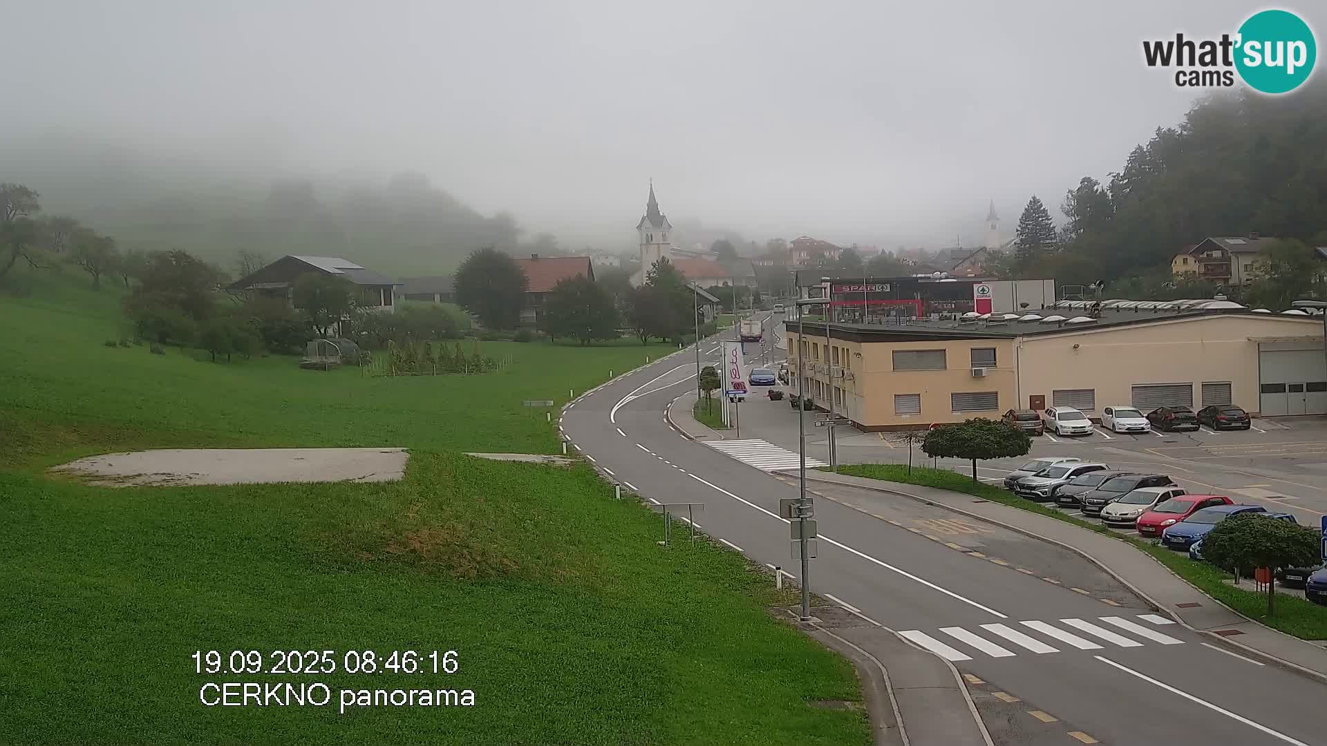 Cerkno ulaz u grad – Kamera uživo
