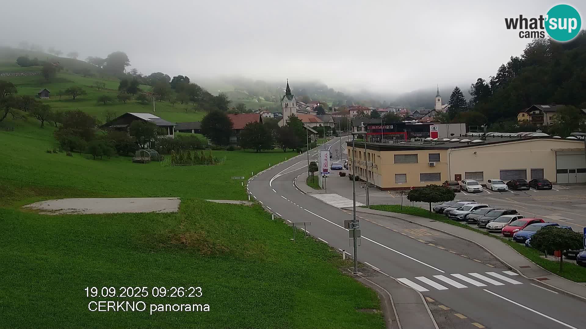 Cerkno ulaz u grad – Kamera uživo