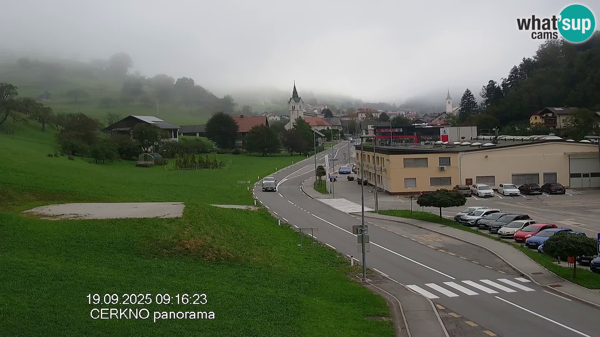 Cerkno ulaz u grad – Kamera uživo