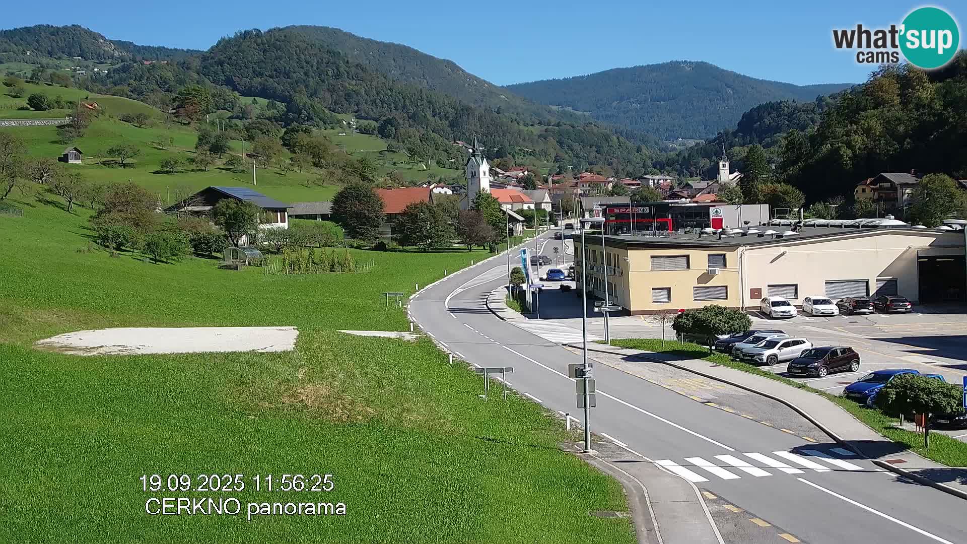 Cerkno vhod v mesto