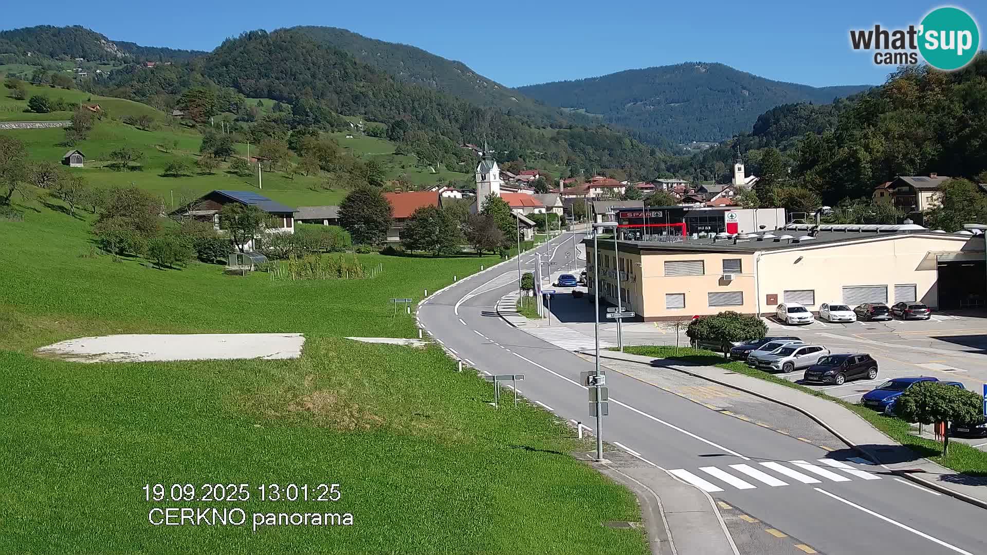 Webcam Ingresso Città di Cerkno