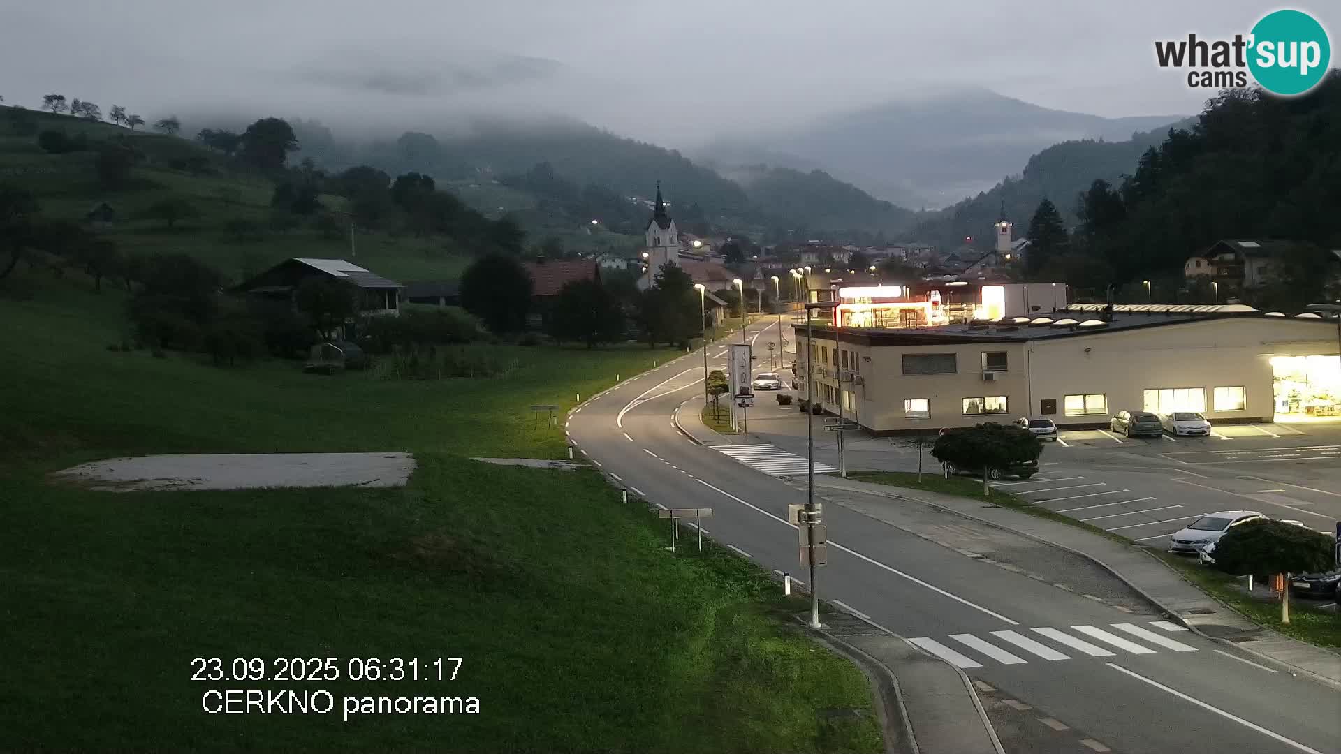 Cerkno vhod v mesto
