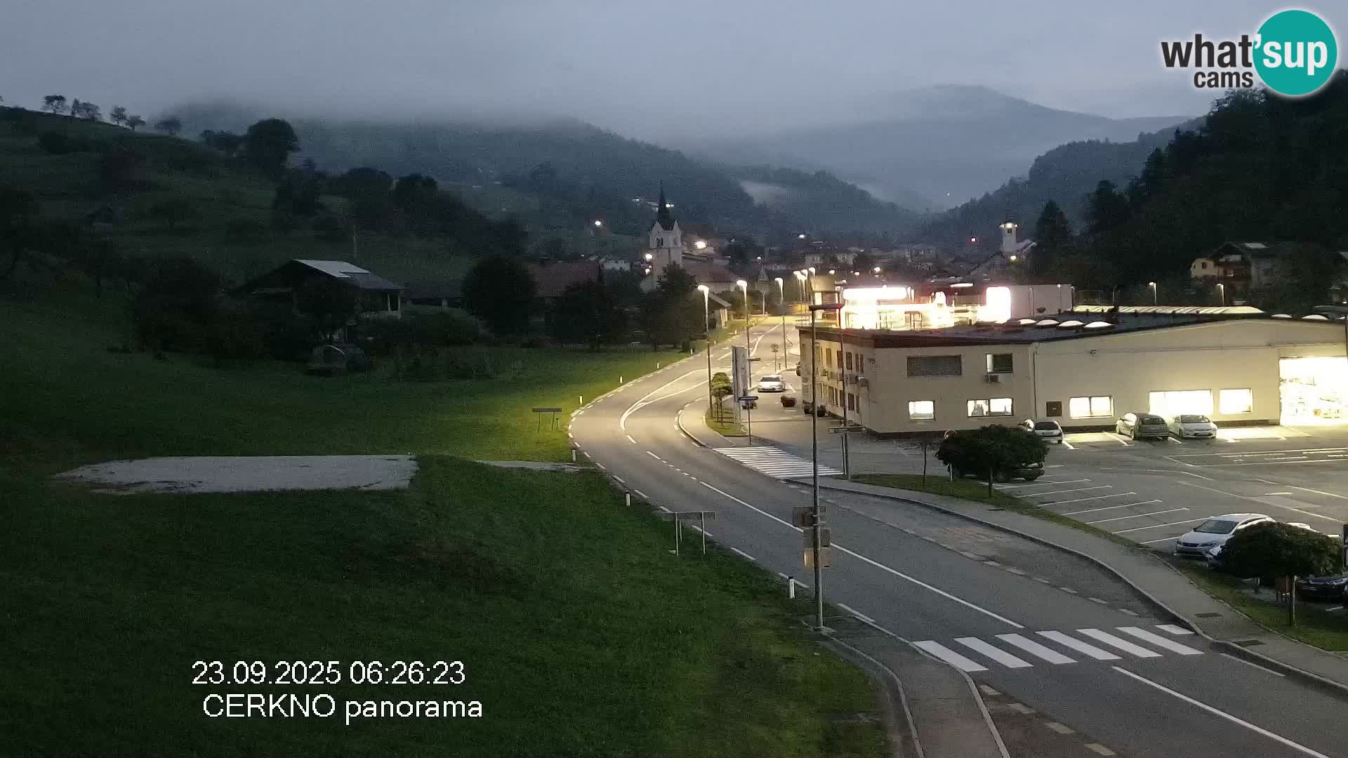 Webcam Ingresso Città di Cerkno