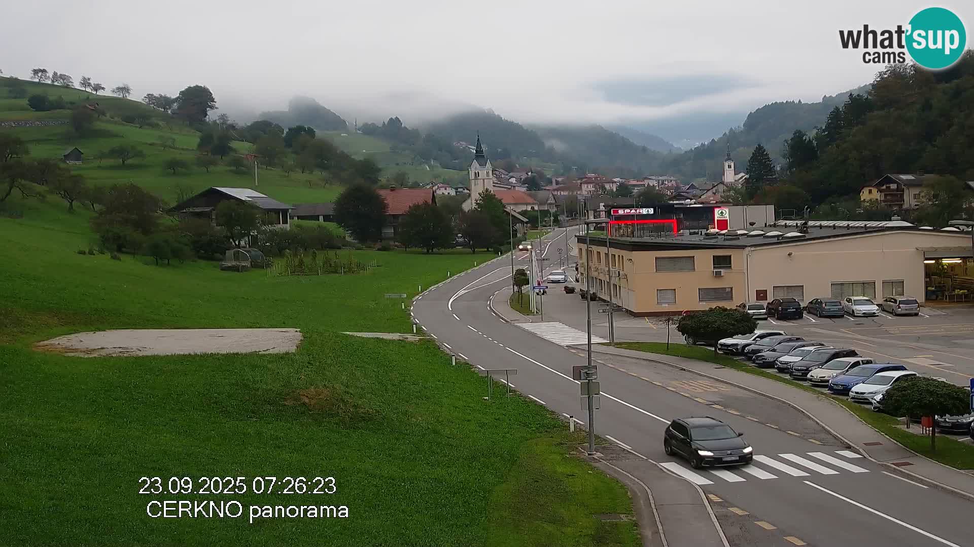 Webcam Ingresso Città di Cerkno