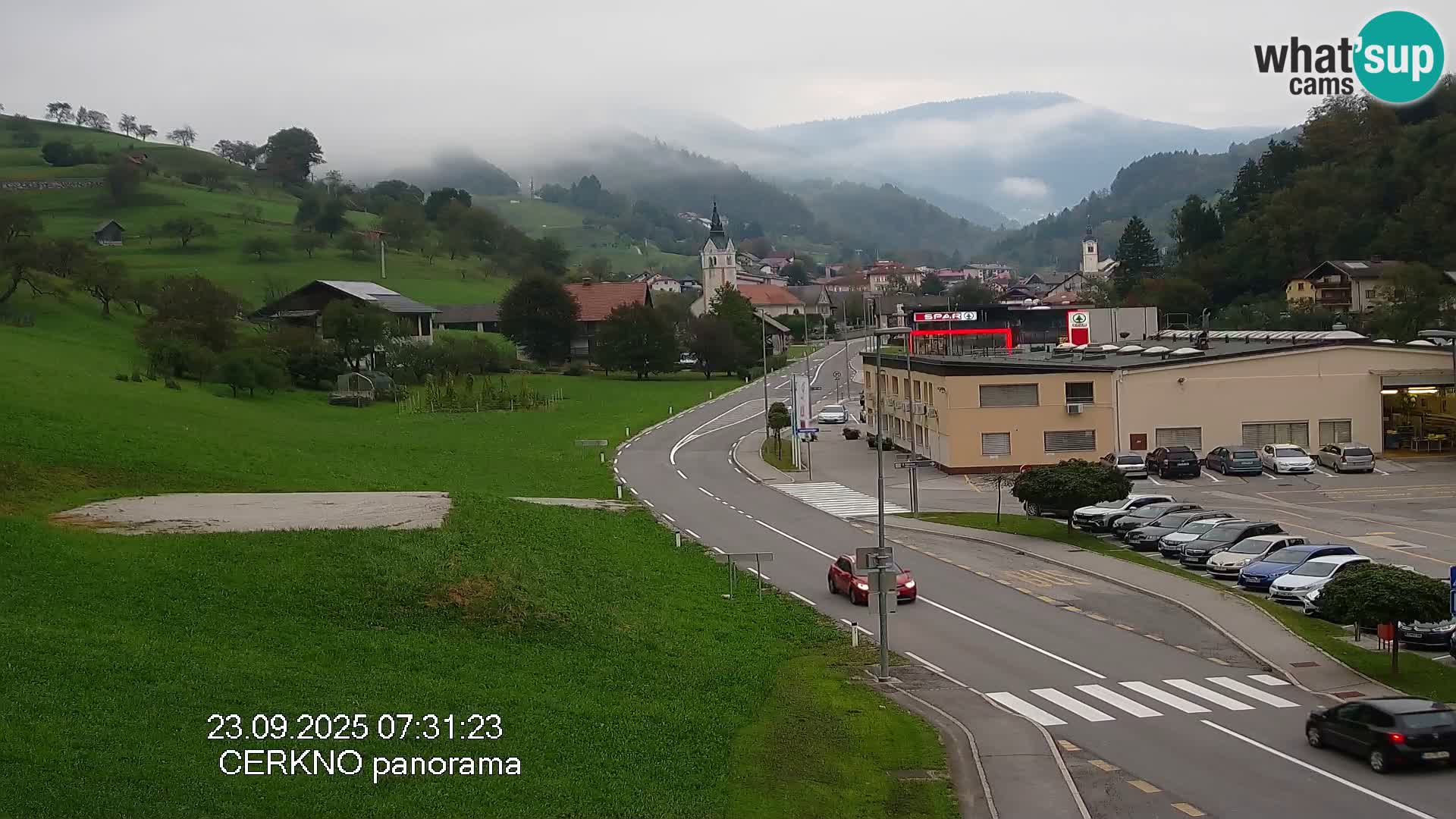 Cerkno vhod v mesto