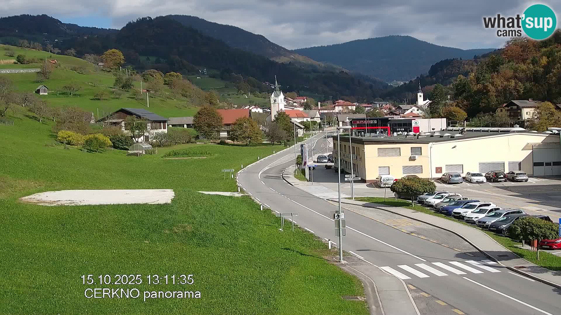 Cerkno Stadteingang Live-Webcam