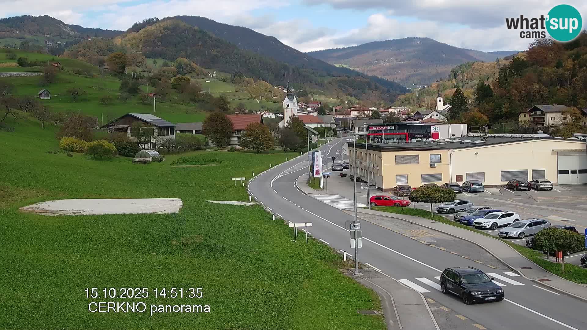 Webcam Ingresso Città di Cerkno