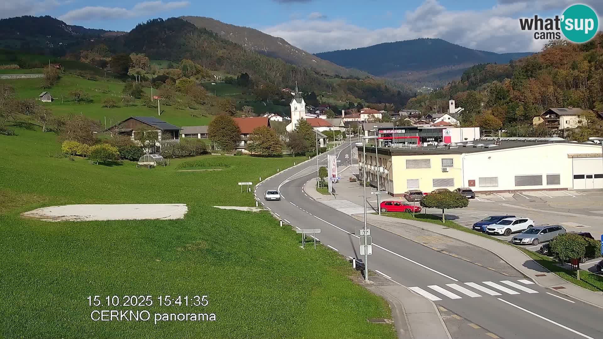 Cerkno Stadteingang Live-Webcam