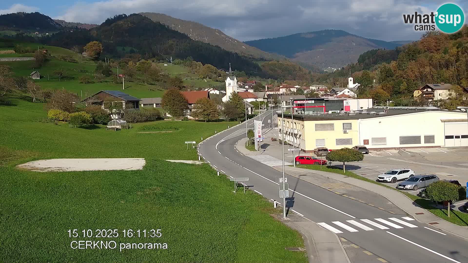 Cerkno Stadteingang Live-Webcam