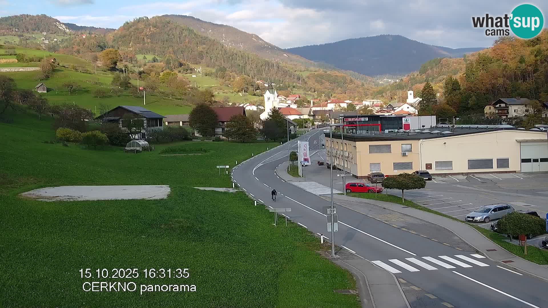 Cerkno Stadteingang Live-Webcam