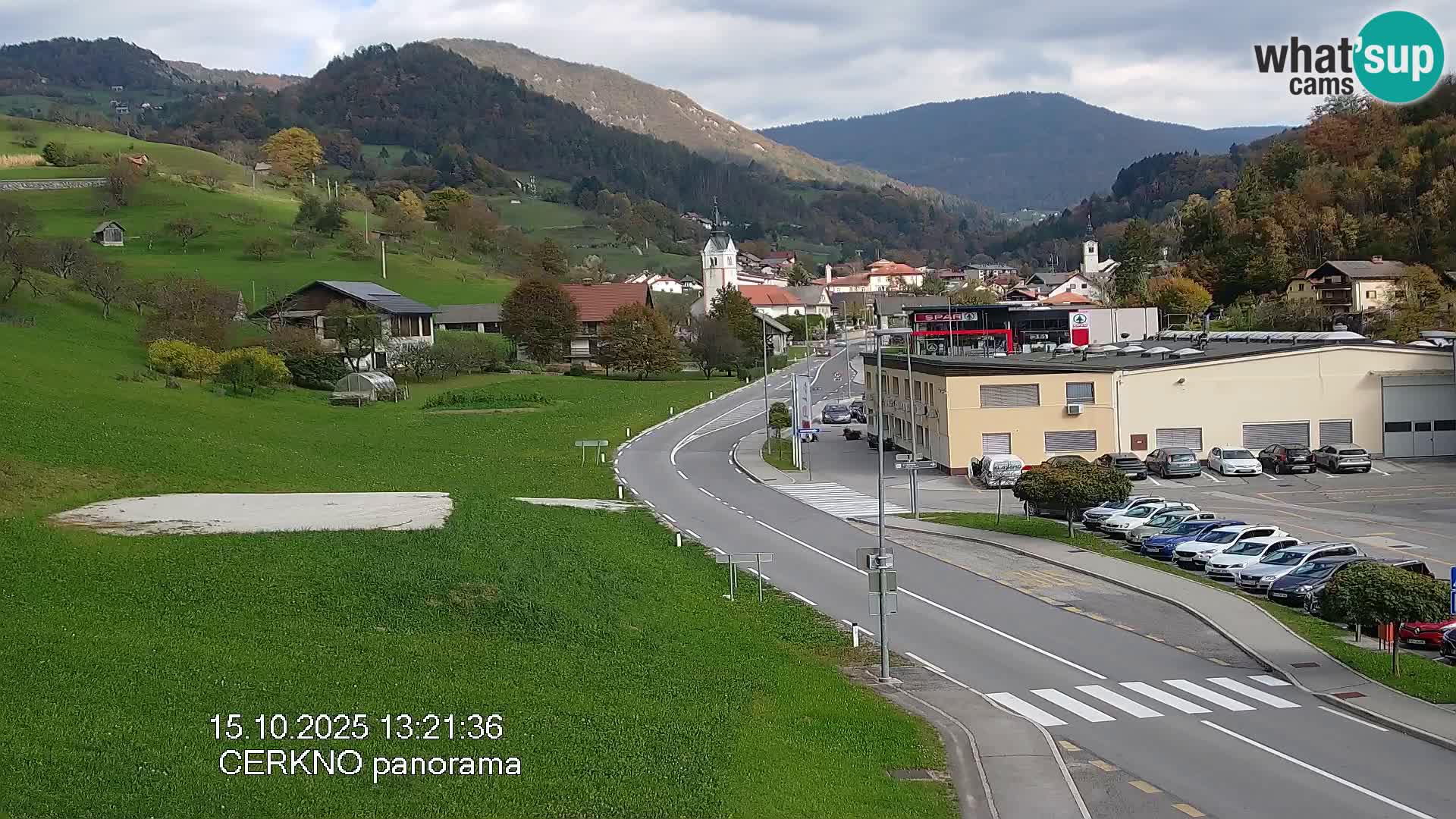 Cerkno Stadteingang Live-Webcam