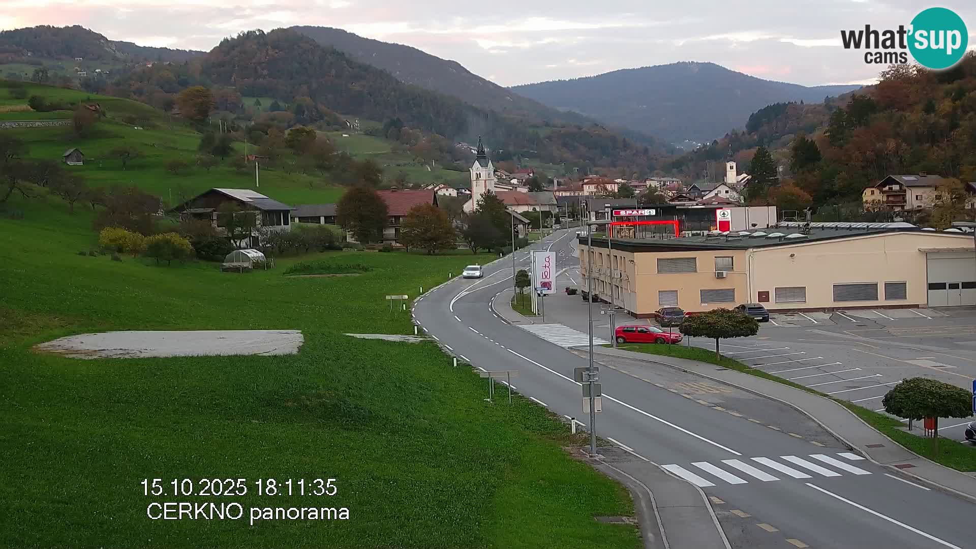 Cerkno Stadteingang Live-Webcam