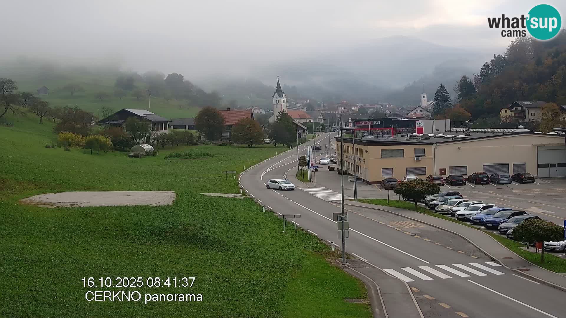 Cerkno ulaz u grad – Kamera uživo