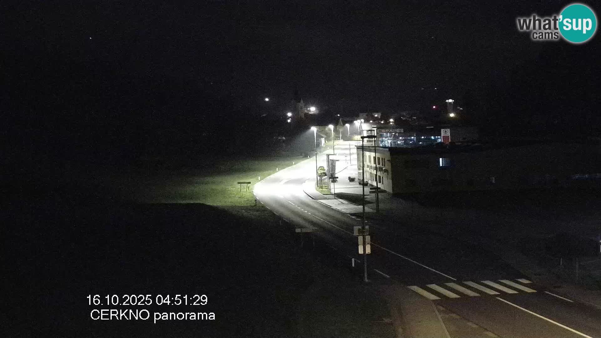 Cerkno ulaz u grad – Kamera uživo