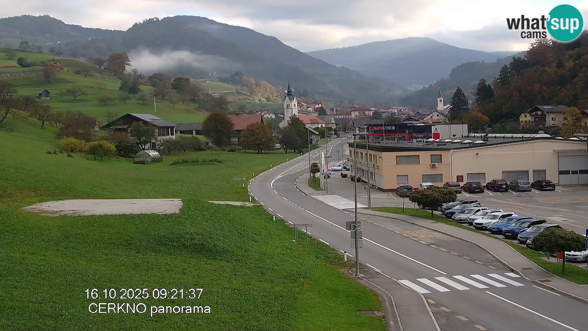 Webcam Ingresso Città di Cerkno