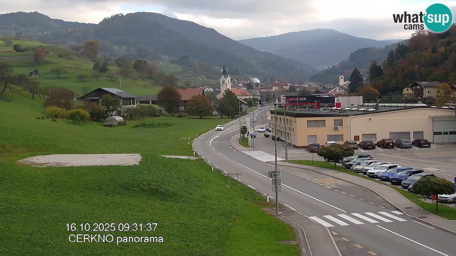 Webcam Ingresso Città di Cerkno
